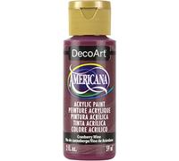 Deco Art Americana Acrylic Transparent Multi-Purpose Paint, Cranberry Wne, 59 ml (Pack of 1)
