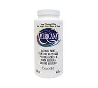 Deco Art Americana Acrylics 16oz Snow White, 16 Fl Oz (Pack of 1)