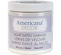 Deco Art Americana Decor Varnish 8 Oz-Light Satin