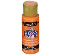 Deco Art Americana Gloss Enamels Acrylic Paint 2oz-Bright Orange