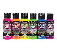 DECO ART Black Light NEON PCK 6/PKG, One Size
