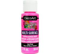 Deco Art Crafters Acrylic MUL HOT Pink, 59ml
