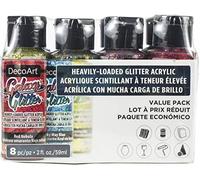 DECO ART Galaxy GLTTR 8/PK Multicolor, Assorted, One Size