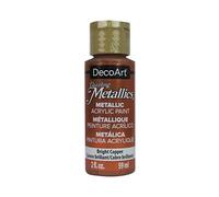 DecoArt Acrylic Paint Dazzling Metallics – Bright Copper, 2 oz
