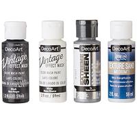 DECO ART Designer Series Pack 4/PKG, Oxidized Tin, One Size