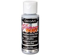 DecoArt Acrylic Paint - Glamour Dust Glitter - Silver Bling - 59 ml (Pack of 1)