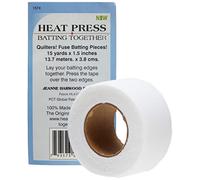 Deco Art Heat Press Batting Fabric Together-White-1.5-inch x 15yd