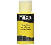 Deco Art Media Paint, Primary Yellow