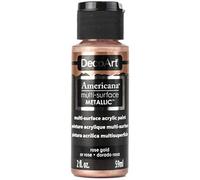 Deco Art Metallic Acrylic Paint, Rose Gold, One Size