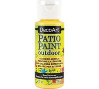 DecoArt Outdoor Acylic Paint, Acrylic, Deep Buttercup, 59ML