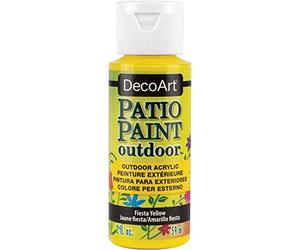 Deco Art Outdoor Acylic Paint, Acrylic, Fiesta Yellow, 59 ml