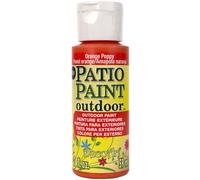 Deco Art Outdoor Acylic Paint, Acrylic, Orange Poppy, 59 ml