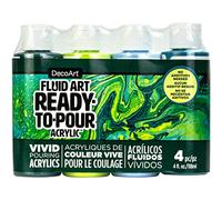 Deco Art Paint Pouring Pack Jungle, One Size