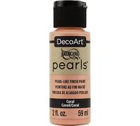 Deco Art Pearls Paint 2OZ Coral, One Size