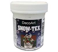 Deco Art Snow-Tex 2oz White Acrylic Gel Paint in Jar (Indoor Use)