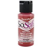 Deco Art Sosoft Fabric Acrylic Paint 1Oz-Red Pepper