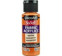 DECO ART SOSOFT Fabric Paint CADM.Orang, Cadmium Orange Hue, One Size