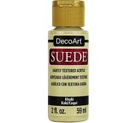 Deco Art Suede Paint 2OZ Khaki, One Size