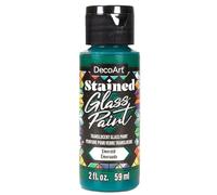 Deco Art Translucent Stained Glass Acrylic Paint 59ml (2oz) - Emerald