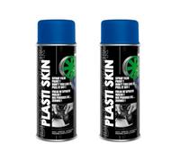 DECO COLOR PLASTISKIN 400ml Removable Film PEELABLE WRAP Rubber Spray Paint 10 Colours Range (RAL 5005 Blue)