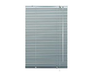 Deco Company aluminum blind for clamping, silver-blue, 90 x 130 cm