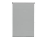 Deco Company Clamping Blind, Opaque, Translucent, Light Protection, Anti-Glare, Roller Blind for Windows, No Drilling, Polyester, Light Grey, 65 x 150 cm