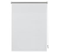 Deco Company Roller Blind-Thermal with Thermal Backing for Clamped on, High Light Reflection, Energy-Saving, Opaque, All Mounting Material Included, White, 60 x 150 cm (WxH), 23-1030