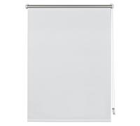 Deco Company Roller Blind-Thermal with Thermal Backing for Clamped on, High Light Reflection, Energy-Saving, Opaque, All Mounting Material Included, White, 40 x 150 cm (WxH), 23-1026