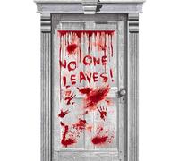 DECO DOOR DRIPING BLOOD ASYLUM