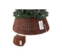 Deco Express Christmas Tree Skirt Brown Xmas Décor Decoration Deco Express Brown