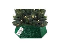 Deco Express Christmas Tree Skirt Green Xmas Décor Decoration Deco Express Green