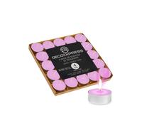 Deco Express Scented 25 Packs Tealights - Rose Petals in Pink Deco Express Pink