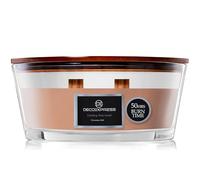 DECO EXPRESS Scented Candles, Double Wick Crackle Candles, Long 50 Hours Burn Time, Calming & Cosy Home Decor, Birthday, Valentine’s Day & Mother’s Day Decor & Gift Idea (Cinnamon Roll)