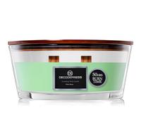 DECO EXPRESS Scented Candles, Double Wick Crackle Candles, Long 50 Hours Burn Time, Calming & Cosy Home Decor, Birthday, Valentine’s Day & Mother’s Day Decor & Gift Idea (Fresh Sheets)