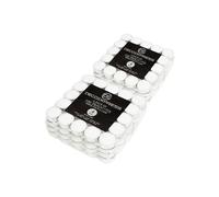 Deco Express Unscented White Colour Tealight Candle 4 Hours Pack of 200 Deco Express White