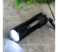Deco Life Personalised Name Only Mini Torch LED Flash Light Pocket Torch Portable & Powerful Mini Tactical Flashlight Torch Super Bright High Powered Small Torch for Camping, Fishing, Walking