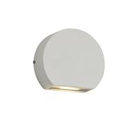Deco Lucina LED Outdoor Wall Light - Sand White