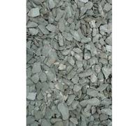 Deco-pak 40mm Green Slate Aggregate Bulk Bag - 850 Kg - L100 X W100 X H80 Cm