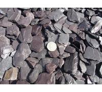 Deco-Pak Blue Slate 40mm - Ideal For Garden Borders Beds Paths Driveways - Decorative Aggregate Bulk Bag 750Kg Bag
