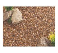 Deco-Pak Premium Quartzite Pea Gravel 10mm - Ideal For Garden Borders Beds Paths - Decorative Aggregate Bulk Bag 750Kg Bag