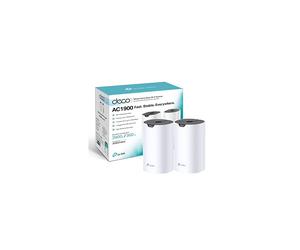 Deco S7 AC1900 Whole Mesh WiFi System DualBand with Gigabit Ports Coverage up to 3900 ft2 Connect up to 150 devices 12 GHz CPU Work with Amazon Alexa