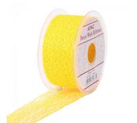 Deco Web Ribbon 50mm X 20M - Yellow