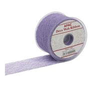 Deco Web Ribbon 70mm X 20M - Lavender