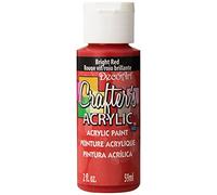 DecoArt 59 ml Crafters Acrylic, Bright Red