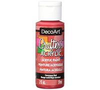 DecoArt Acrylic Paint, Christmas Red, 59 ml (Pack of 1)
