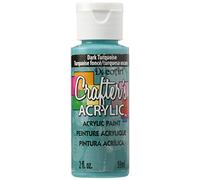 DecoArt 59 ml Crafters Acrylic, Dark Turquoise