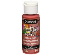 DecoArt 59 ml Crafters Acrylic, Deep Red