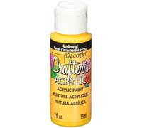 DecoArt 59 ml Crafters Acrylic, Goldrod