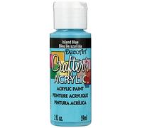 DecoArt 59 ml Crafters Acrylic, Island Blue