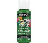 DecoArt 59 ml Crafters Acrylic, Shamrock Green